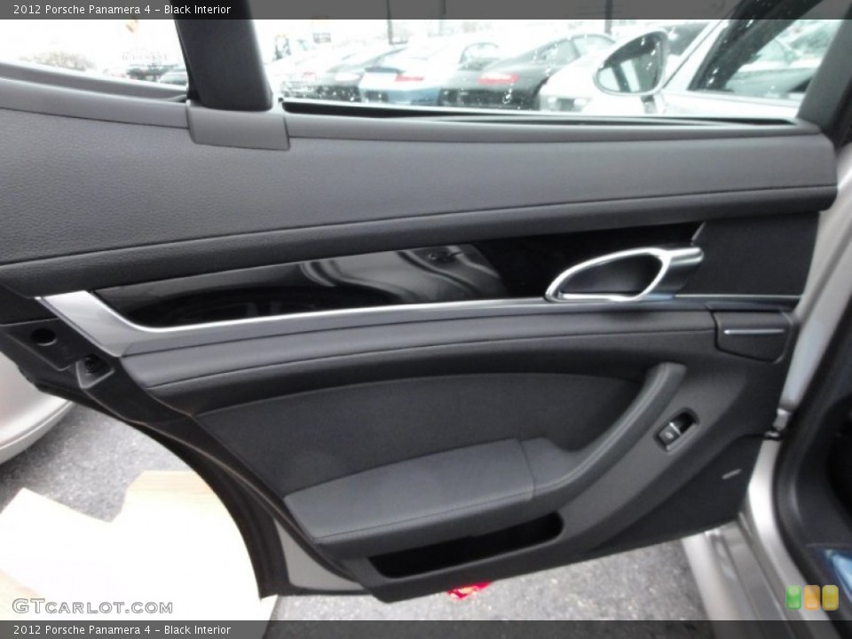 Black Interior Door Panel for the 2012 Porsche Panamera 4 #61098047