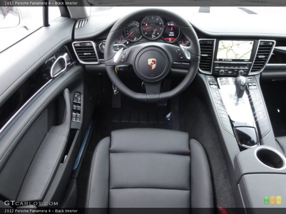 Black Interior Photo for the 2012 Porsche Panamera 4 #61098065