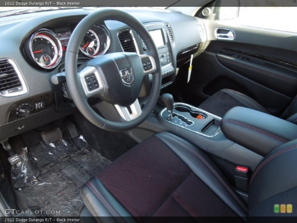Black Interior Photo for the 2012 Dodge Durango R/T #61098245