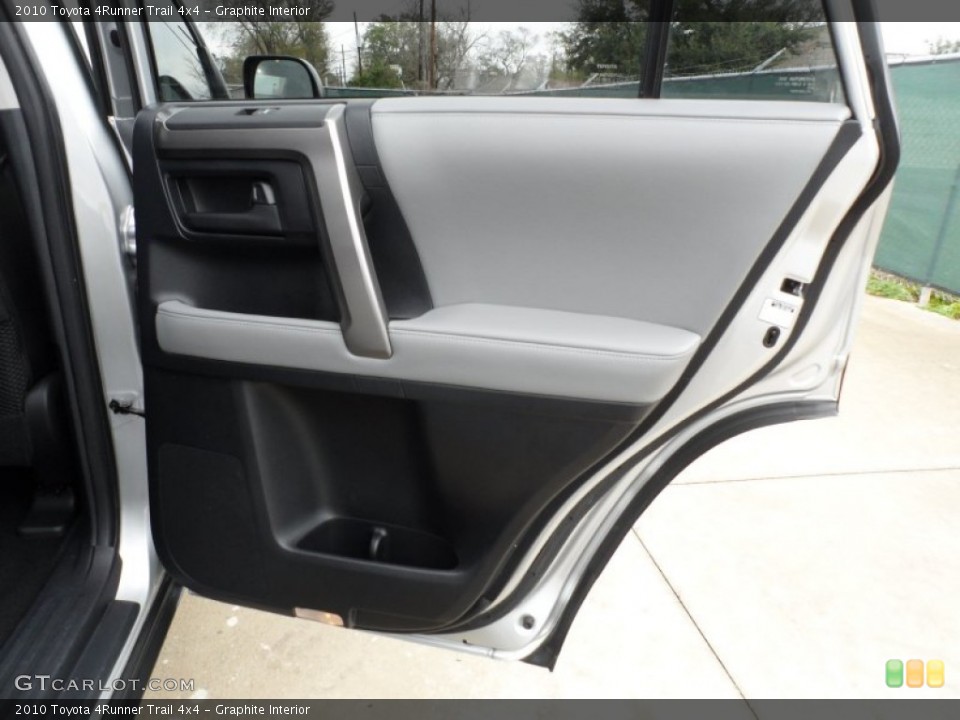 Graphite Interior Door Panel for the 2010 Toyota 4Runner Trail 4x4 #61102007