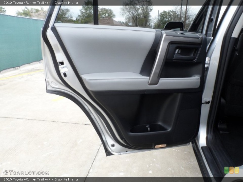 Graphite Interior Door Panel for the 2010 Toyota 4Runner Trail 4x4 #61102043