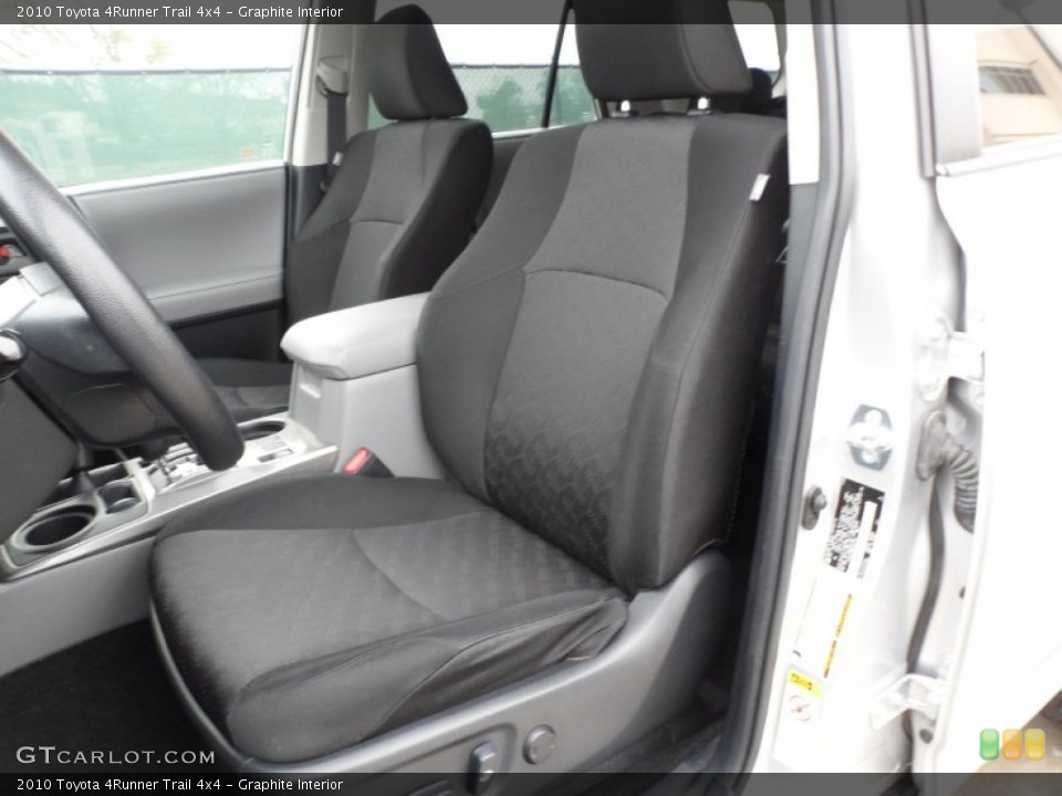 Graphite Interior Front Seat for the 2010 Toyota 4Runner Trail 4x4 #61102073