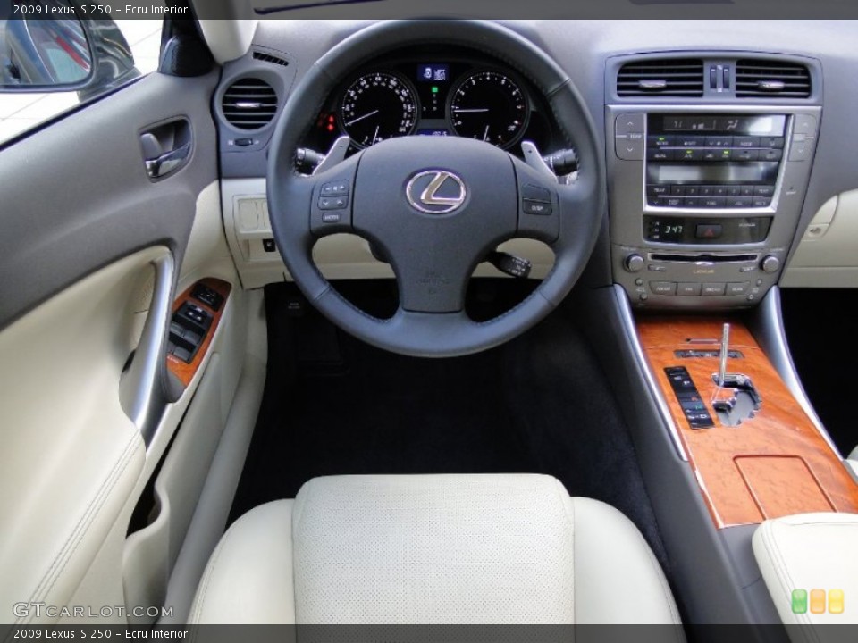 Ecru Interior Dashboard for the 2009 Lexus IS 250 #61102119