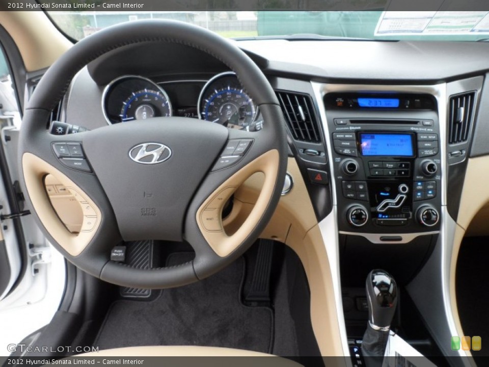 Camel Interior Dashboard for the 2012 Hyundai Sonata Limited #61103709