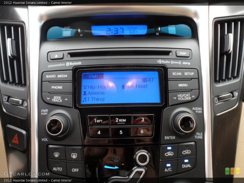 Camel Interior Audio System for the 2012 Hyundai Sonata Limited #61103733