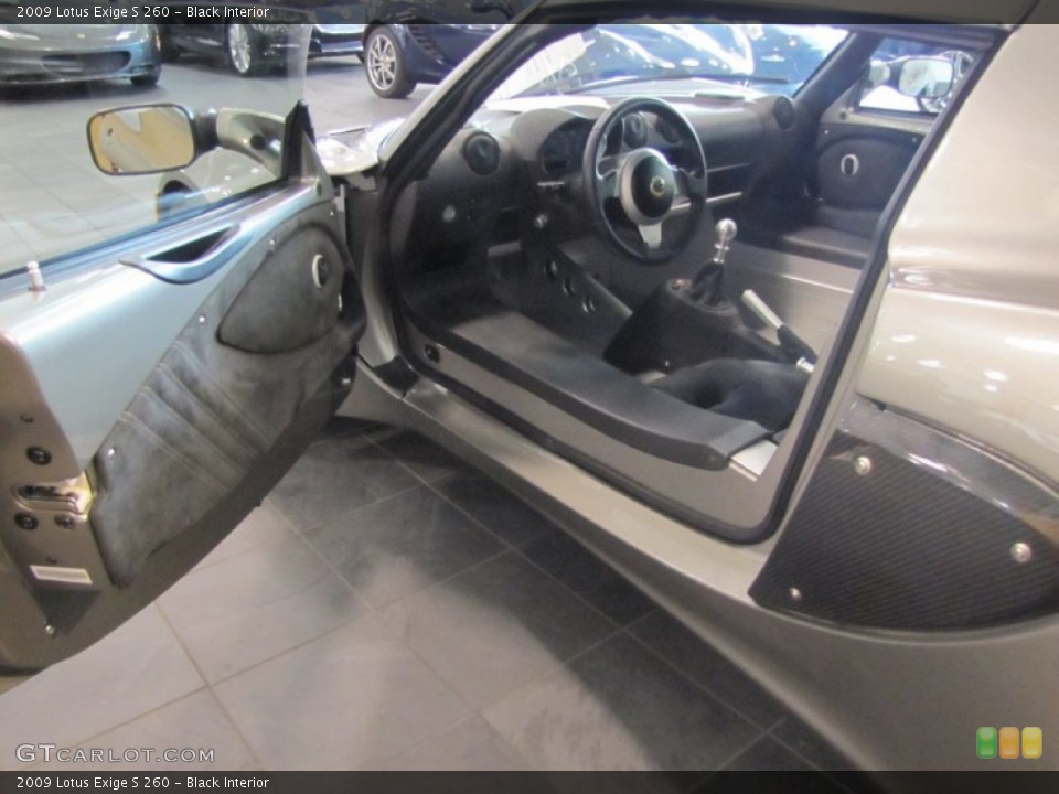 Black Interior Photo for the 2009 Lotus Exige S 260 #61105349