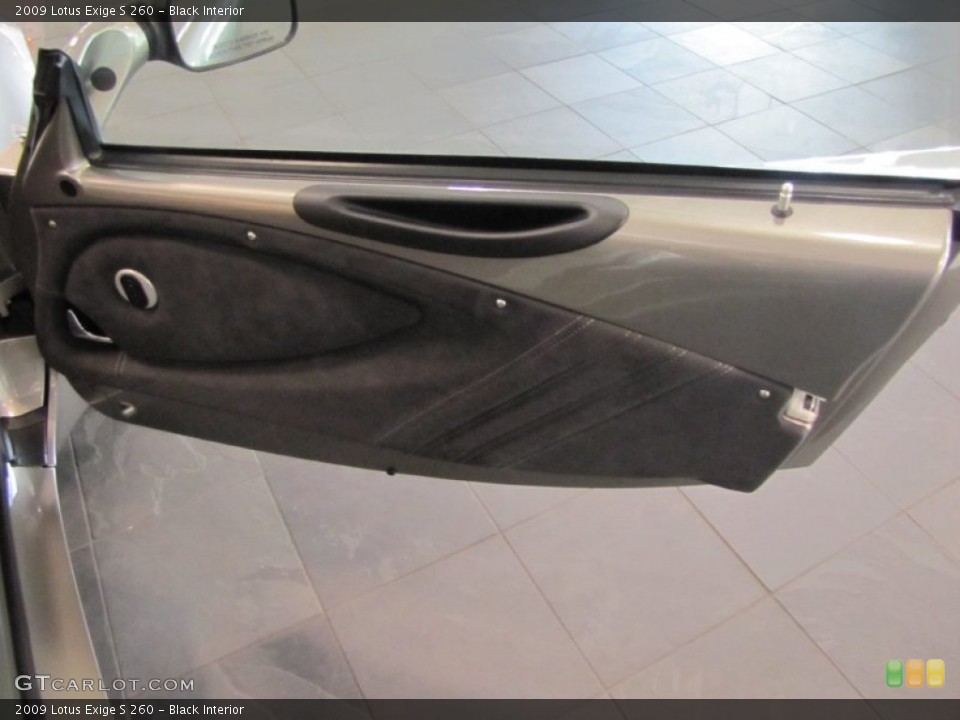 Black Interior Door Panel for the 2009 Lotus Exige S 260 #61105375