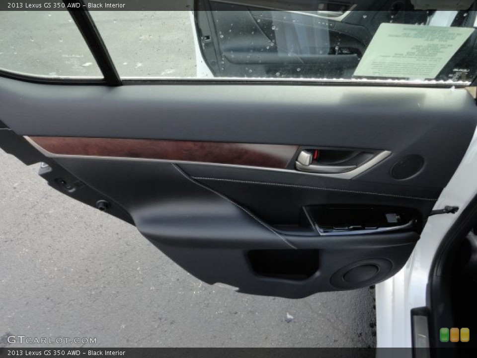 Black Interior Door Panel for the 2013 Lexus GS 350 AWD #61108084