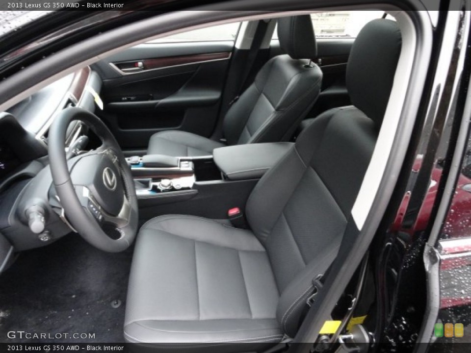 Black Interior Photo for the 2013 Lexus GS 350 AWD #61108192