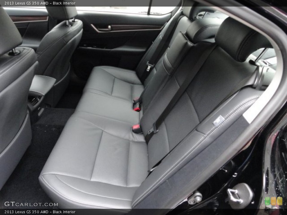 Black Interior Photo for the 2013 Lexus GS 350 AWD #61108197
