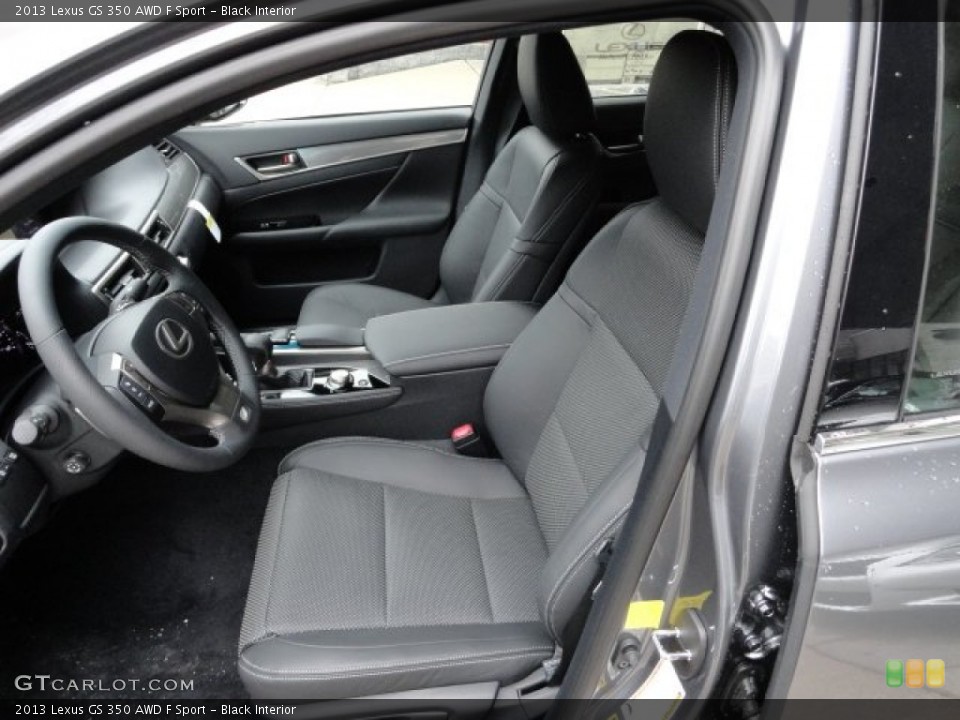 Black Interior Photo for the 2013 Lexus GS 350 AWD F Sport #61108312