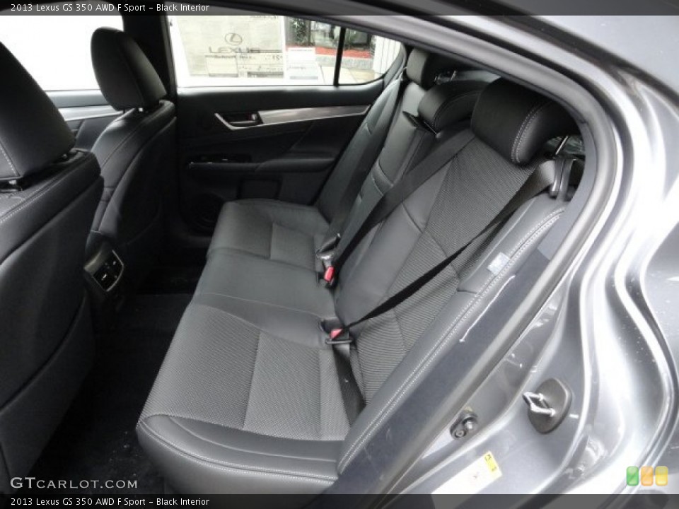 Black Interior Photo for the 2013 Lexus GS 350 AWD F Sport #61108318