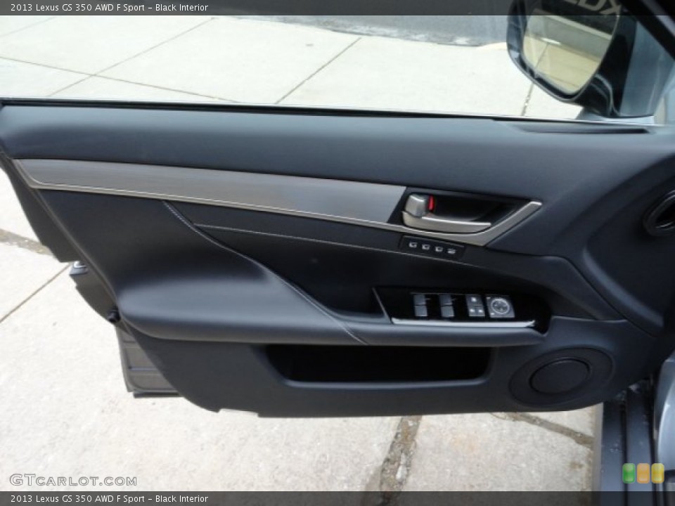 Black Interior Door Panel for the 2013 Lexus GS 350 AWD F Sport #61108336