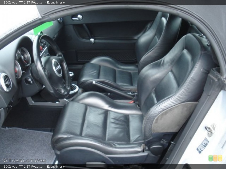 Ebony Interior Photo for the 2002 Audi TT 1.8T Roadster #61110448