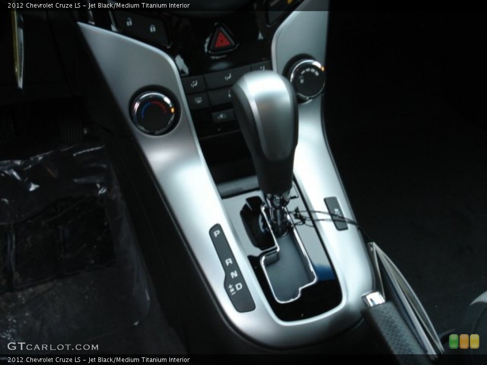 Jet Black/Medium Titanium Interior Transmission for the 2012 Chevrolet Cruze LS #61111150