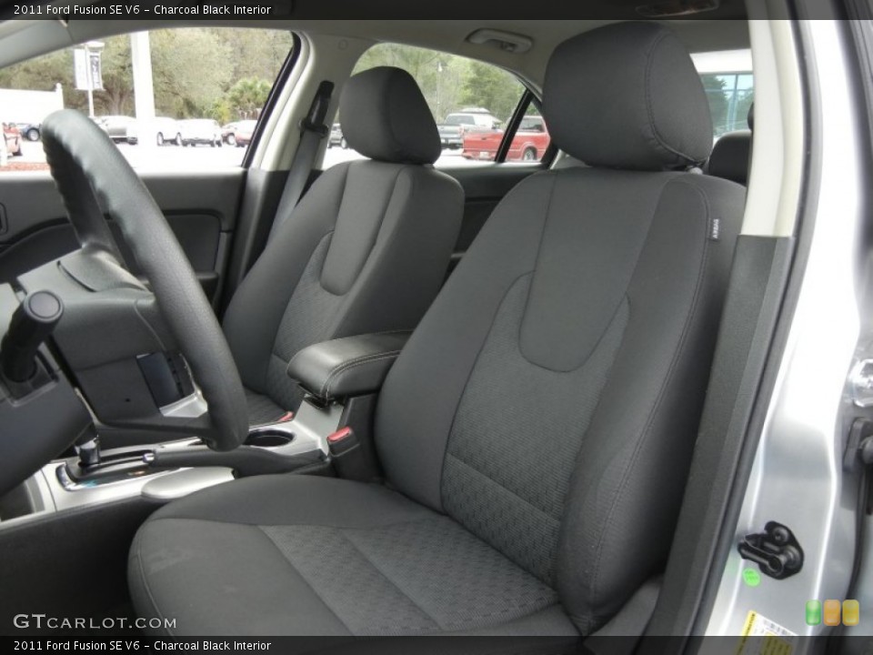 Charcoal Black Interior Photo for the 2011 Ford Fusion SE V6 #61117601