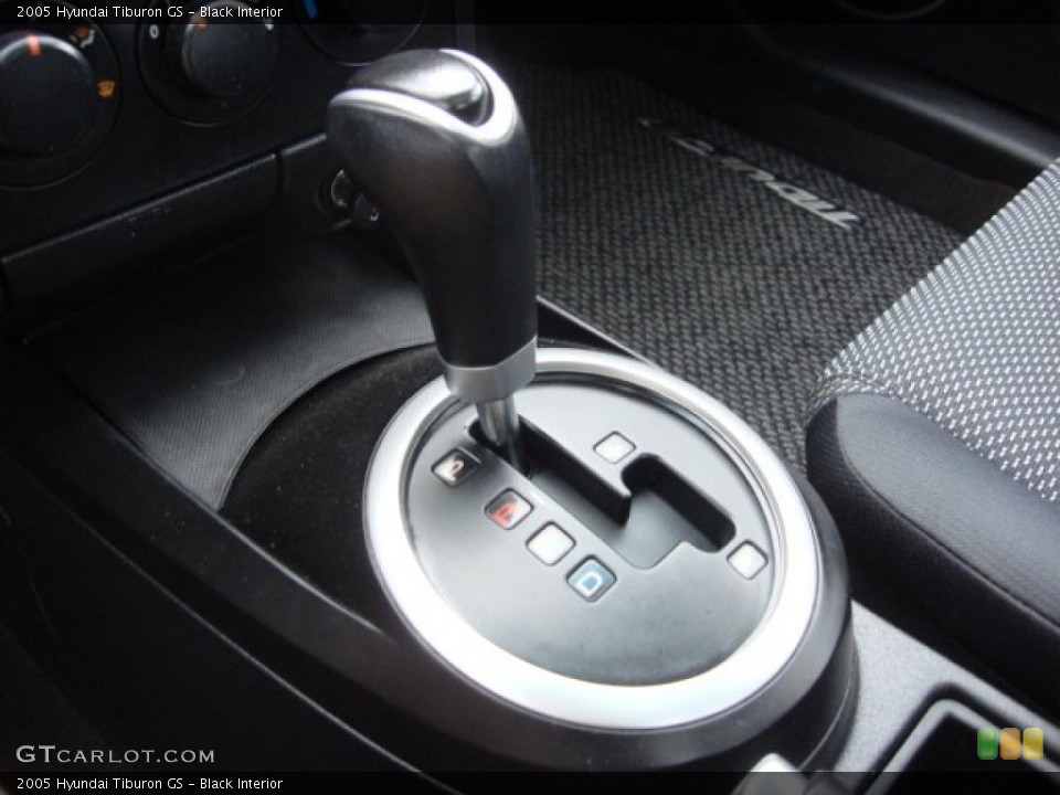 Black Interior Transmission for the 2005 Hyundai Tiburon GS #61118177