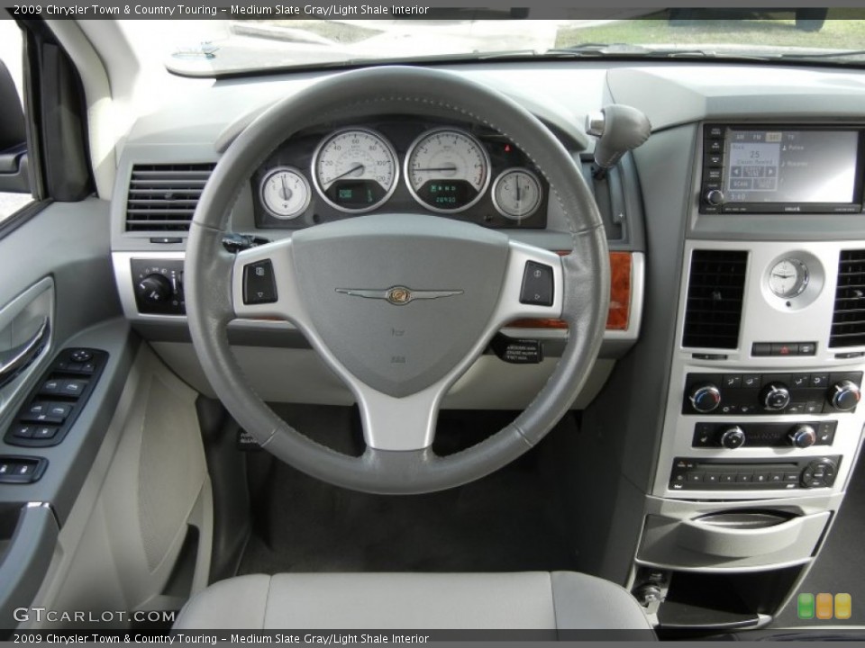Medium Slate Gray/Light Shale Interior Dashboard for the 2009 Chrysler Town & Country Touring #61119779