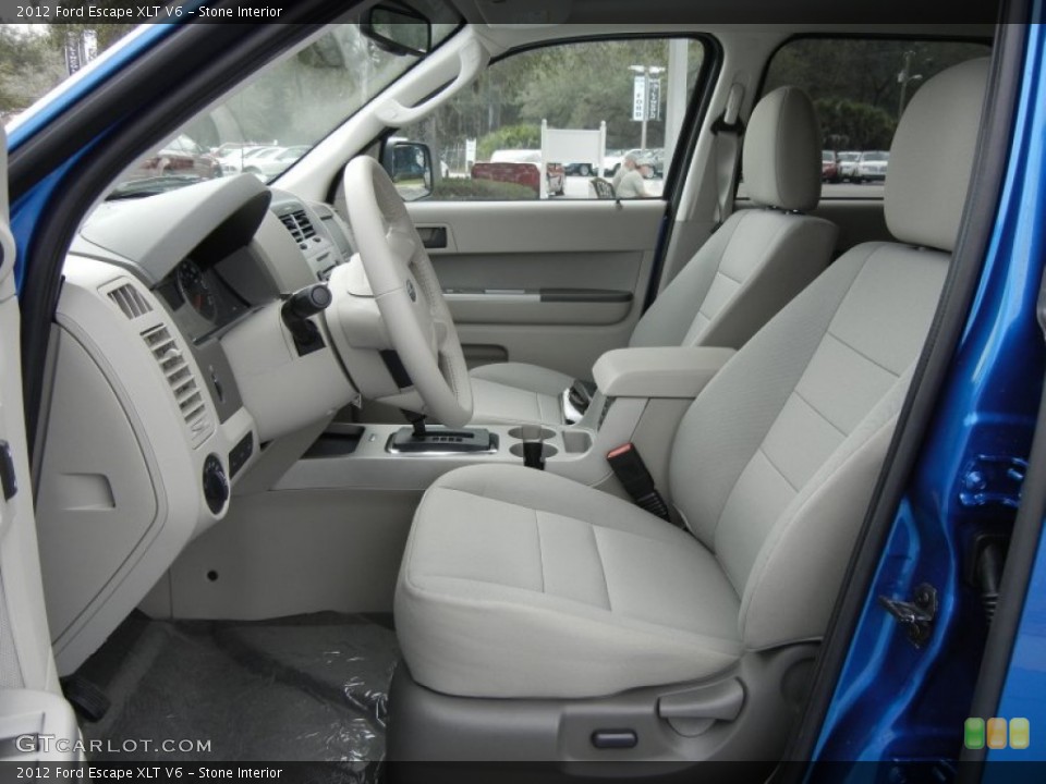 Stone Interior Photo for the 2012 Ford Escape XLT V6 #61120504