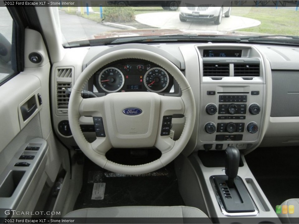Stone Interior Dashboard for the 2012 Ford Escape XLT #61120748
