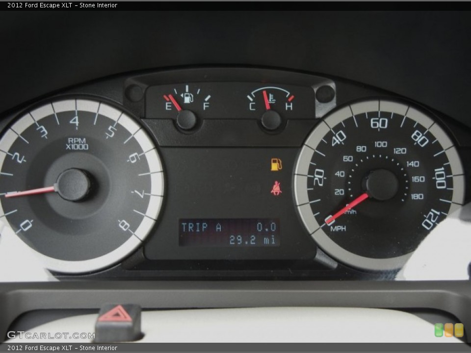 Stone Interior Gauges for the 2012 Ford Escape XLT #61120757