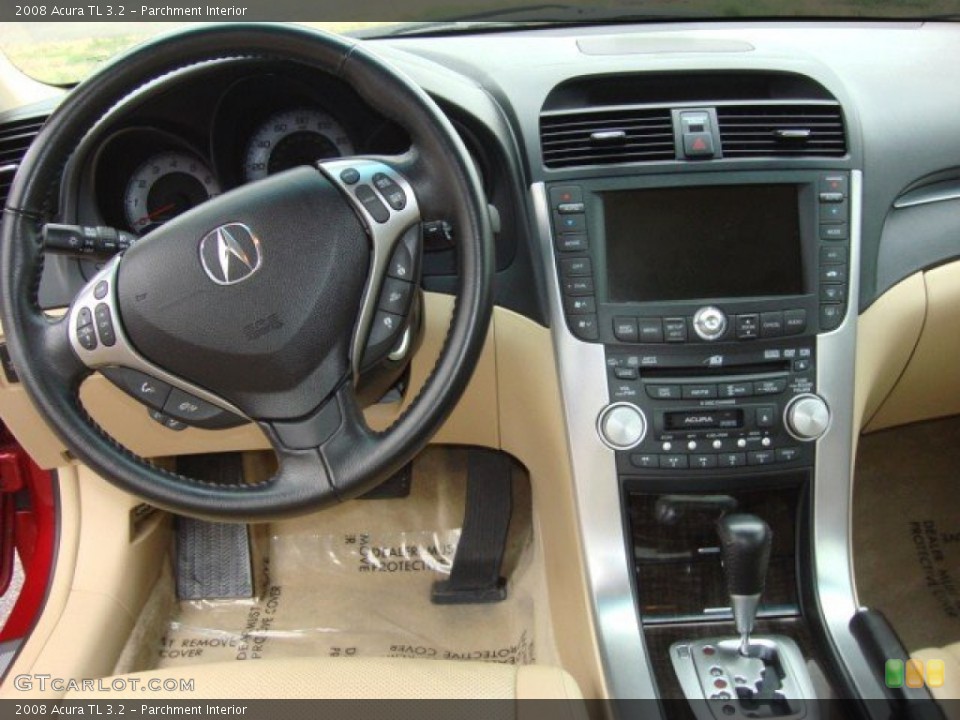 Parchment Interior Dashboard for the 2008 Acura TL 3.2 #61120786