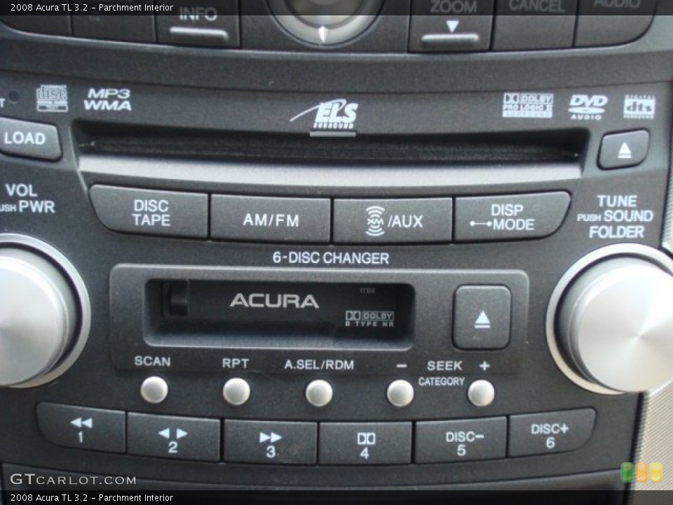 Parchment Interior Controls for the 2008 Acura TL 3.2 #61120857