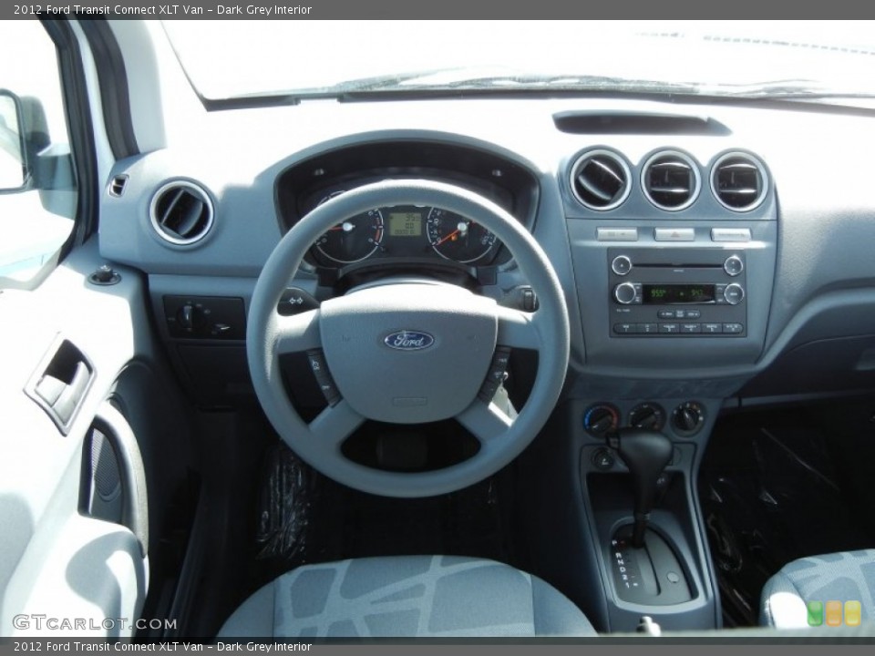 Dark Grey Interior Dashboard for the 2012 Ford Transit Connect XLT Van #61120973