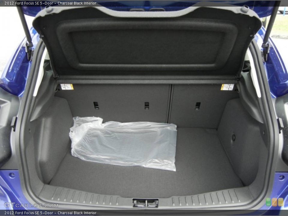 Charcoal Black Interior Trunk for the 2012 Ford Focus SE 5-Door #61121468