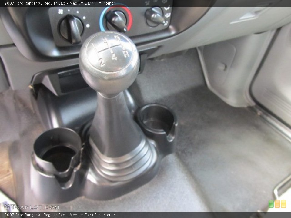 Medium Dark Flint Interior Transmission for the 2007 Ford Ranger XL Regular Cab #61121522