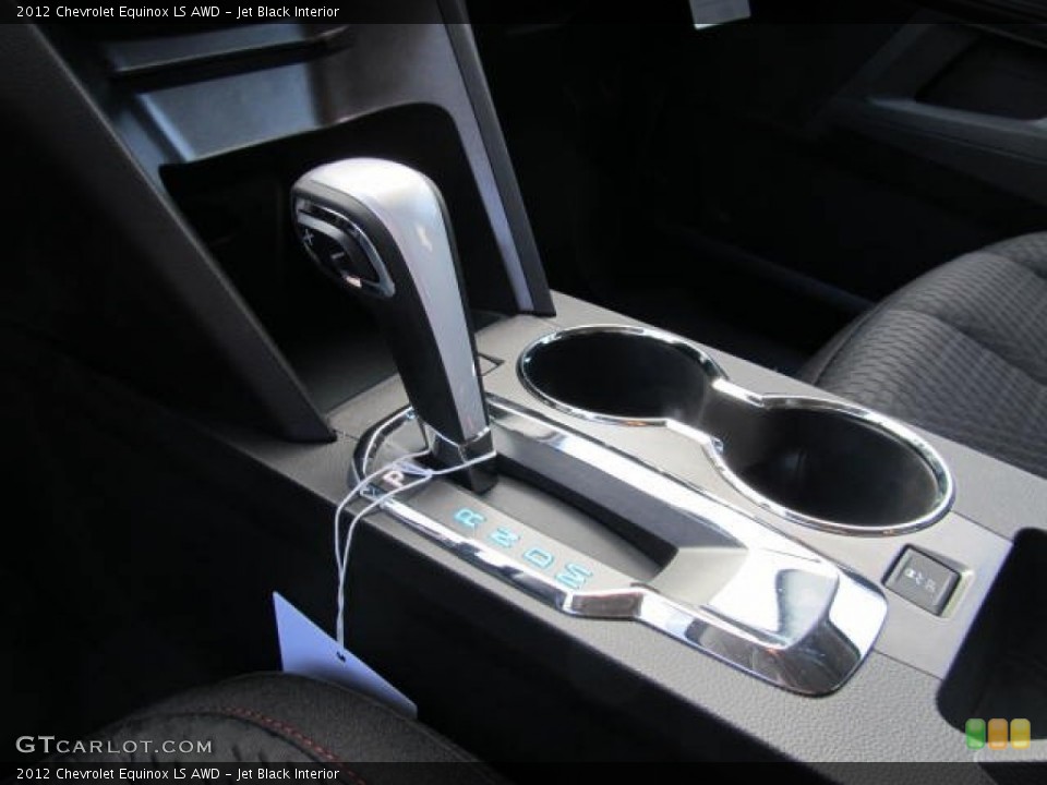 Jet Black Interior Transmission for the 2012 Chevrolet Equinox LS AWD #61124545