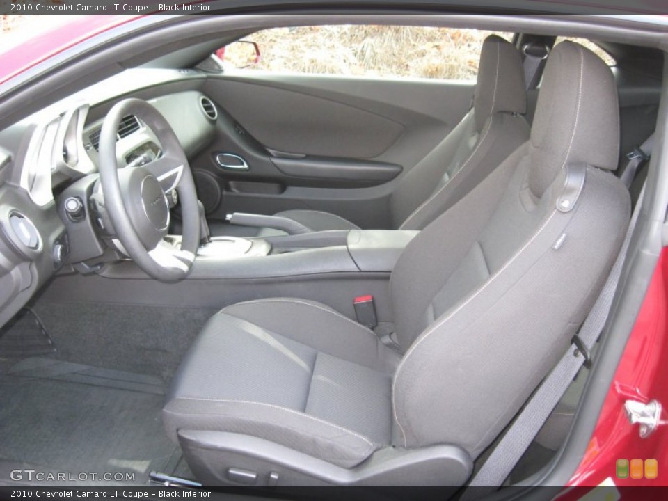 Black Interior Photo for the 2010 Chevrolet Camaro LT Coupe #61125959