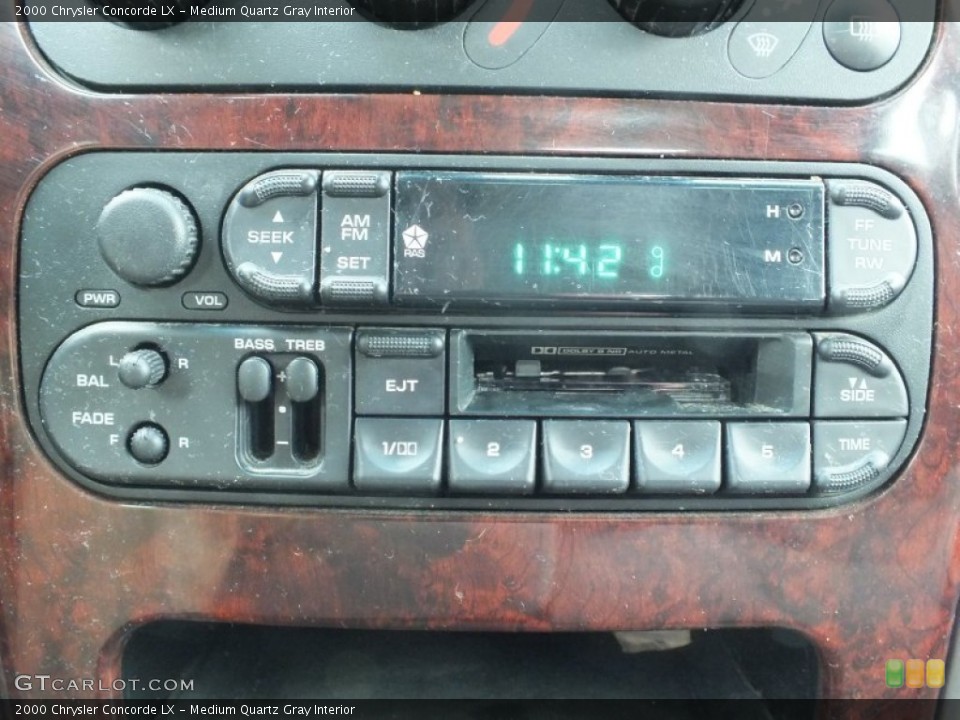 Medium Quartz Gray Interior Audio System for the 2000 Chrysler Concorde LX #61126553