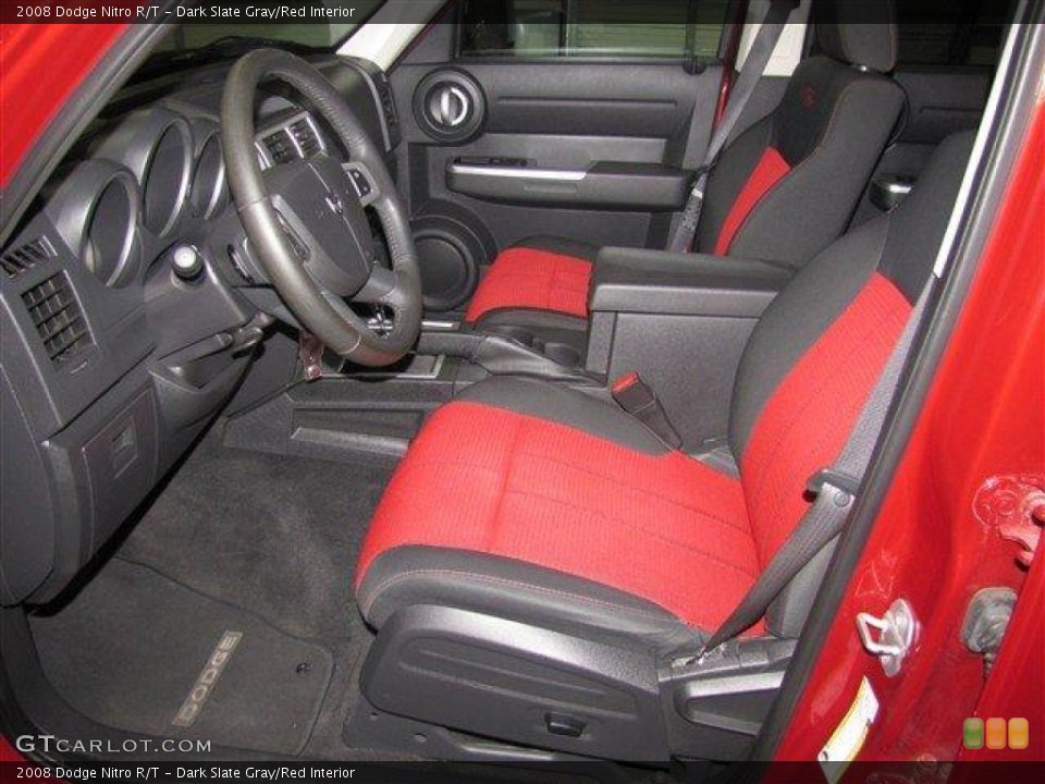 Dark Slate Gray/Red Interior Photo for the 2008 Dodge Nitro R/T #61128866