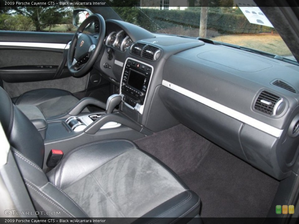 Black w/Alcantara Interior Dashboard for the 2009 Porsche Cayenne GTS #61129421