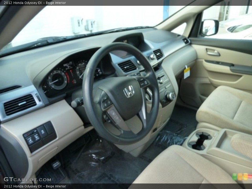 Beige Interior Photo for the 2012 Honda Odyssey EX #61131143