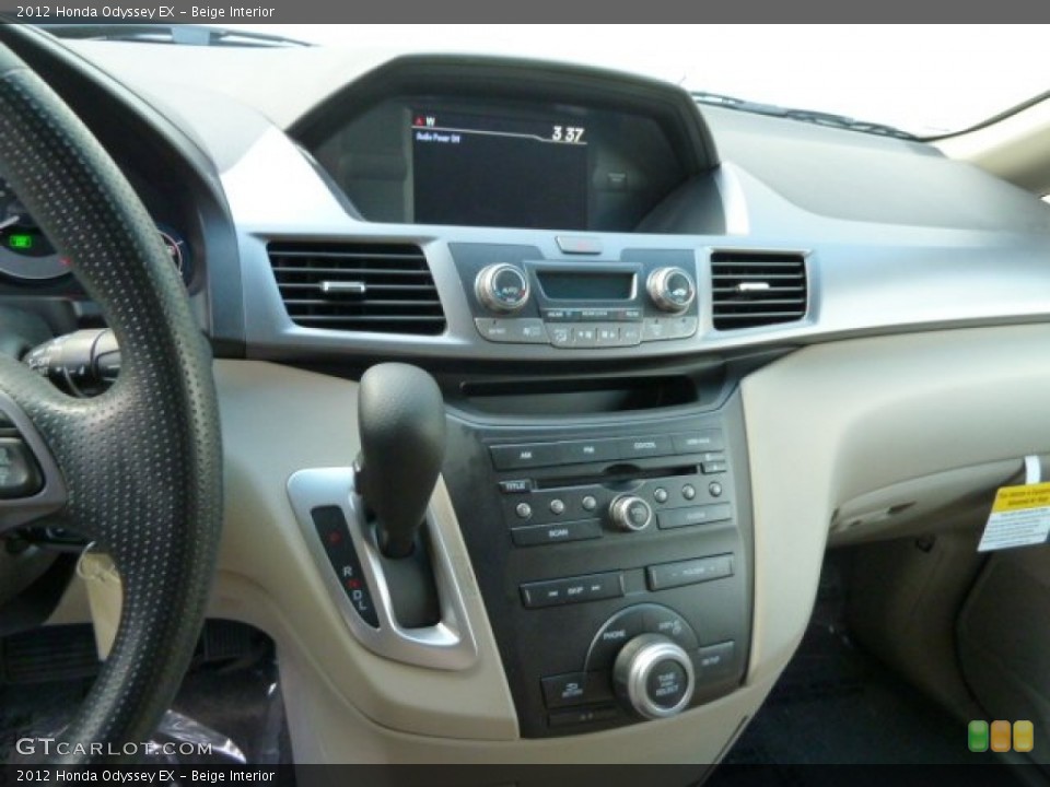 Beige Interior Controls for the 2012 Honda Odyssey EX #61131161