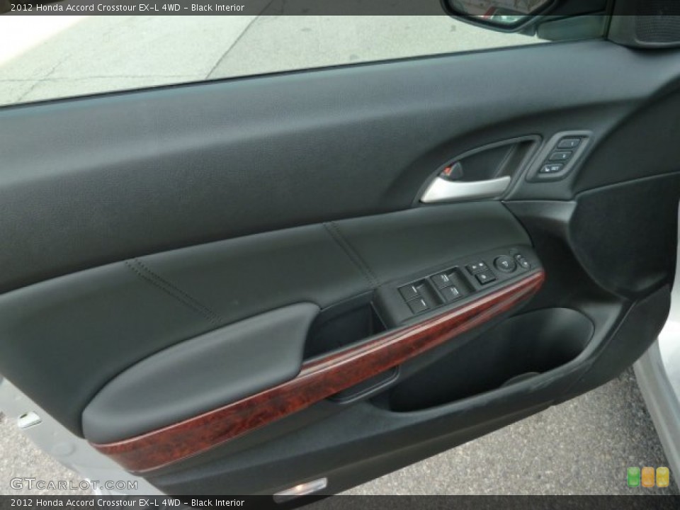 Black Interior Door Panel for the 2012 Honda Accord Crosstour EX-L 4WD #61131470