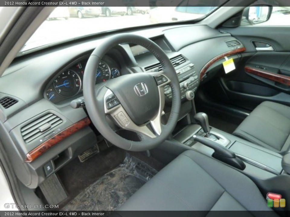 Black Interior Photo for the 2012 Honda Accord Crosstour EX-L 4WD #61131479