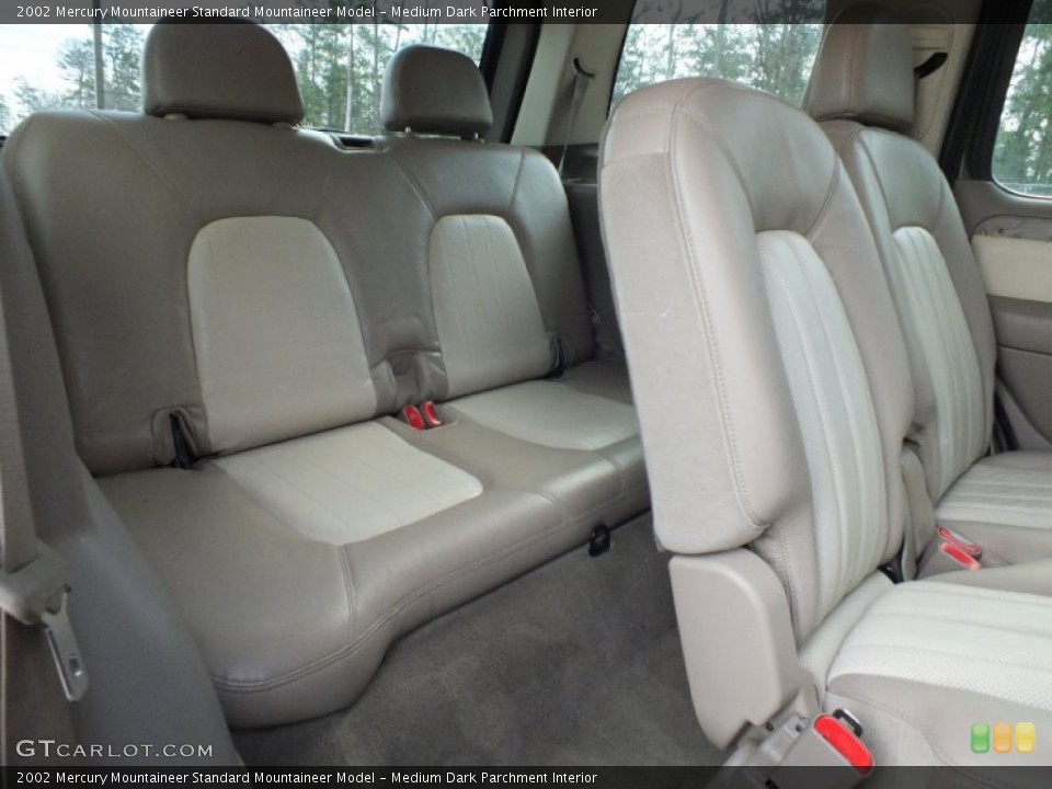 Medium Dark Parchment Interior Rear Seat for the 2002 Mercury Mountaineer  #61135295
