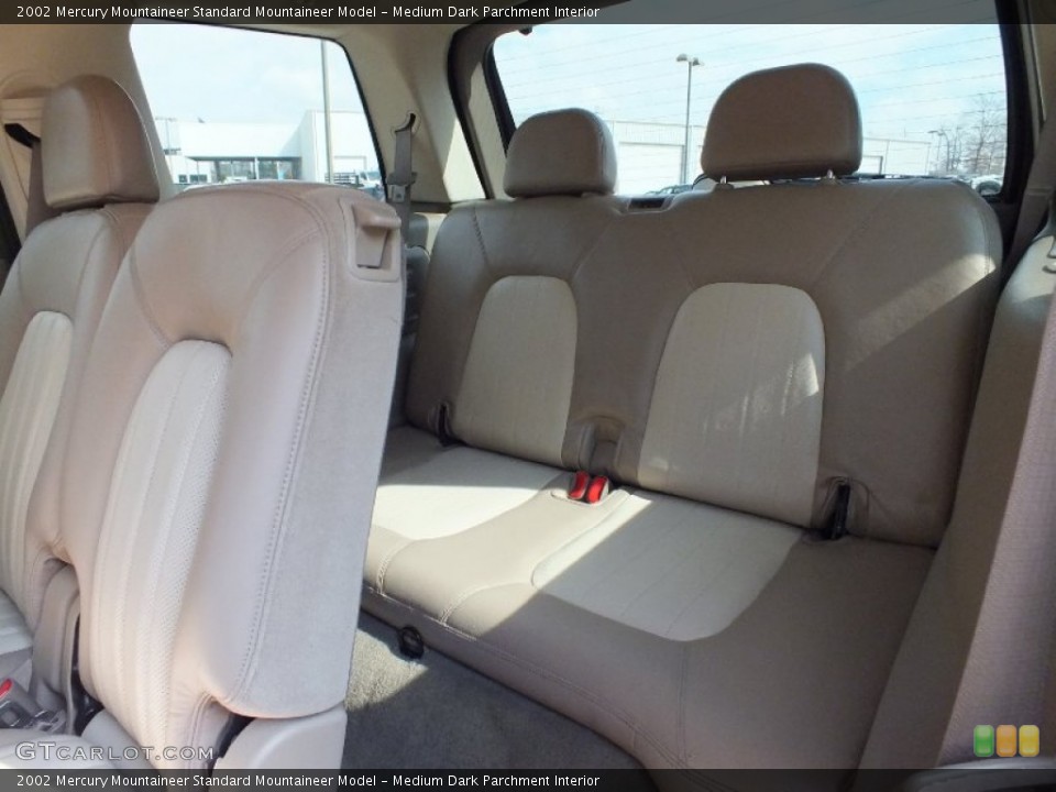 Medium Dark Parchment Interior Rear Seat for the 2002 Mercury Mountaineer  #61135304