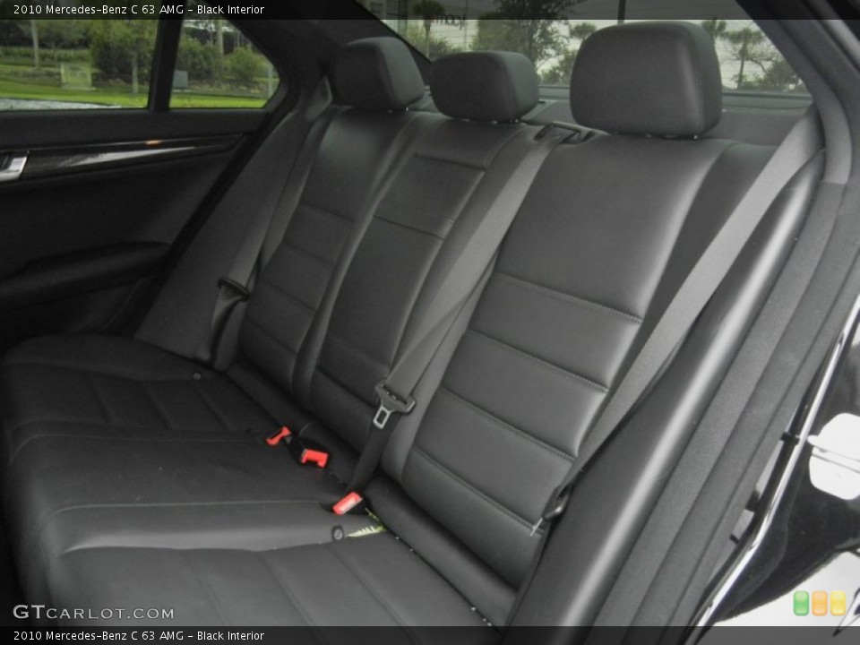 Black Interior Photo for the 2010 Mercedes-Benz C 63 AMG #61137422