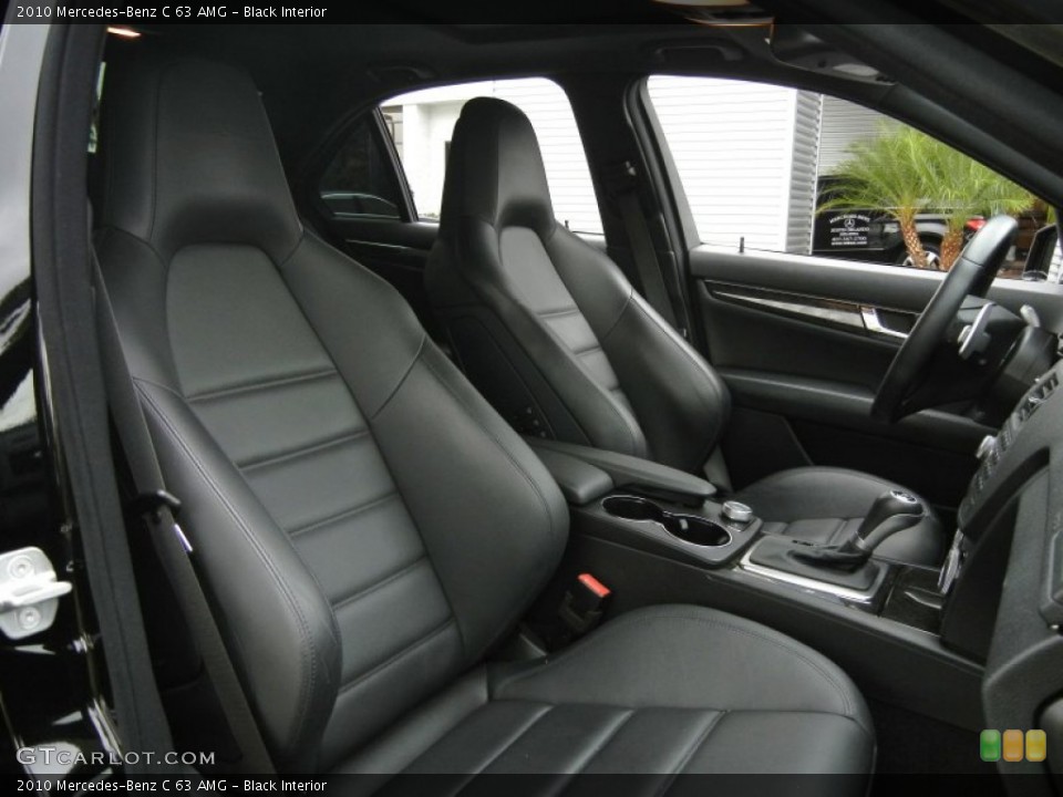 Black Interior Photo for the 2010 Mercedes-Benz C 63 AMG #61137440