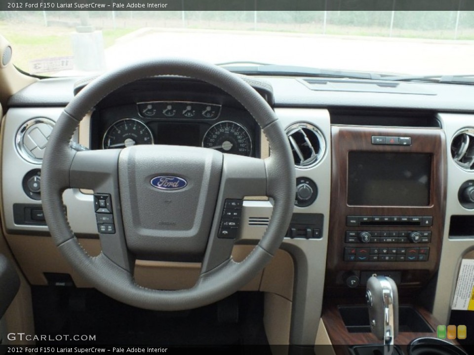 Pale Adobe Interior Dashboard for the 2012 Ford F150 Lariat SuperCrew #61137563