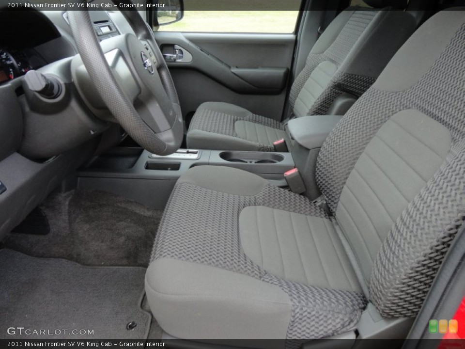 Graphite Interior Photo for the 2011 Nissan Frontier SV V6 King Cab #61138088