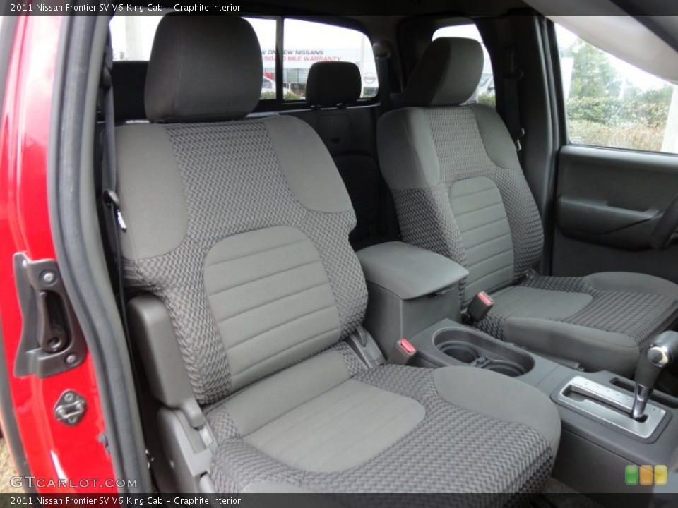 Graphite Interior Photo for the 2011 Nissan Frontier SV V6 King Cab #61138157