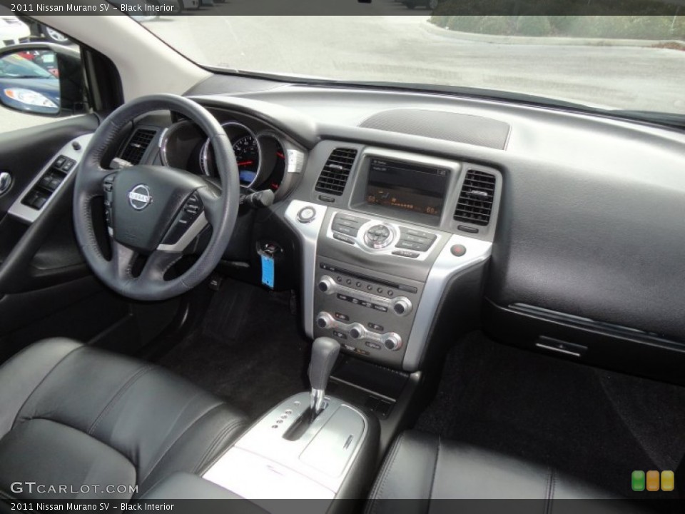 Black Interior Dashboard for the 2011 Nissan Murano SV #61138361