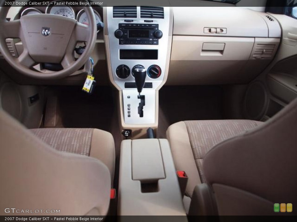 Pastel Pebble Beige Interior Dashboard for the 2007 Dodge Caliber SXT #61138364