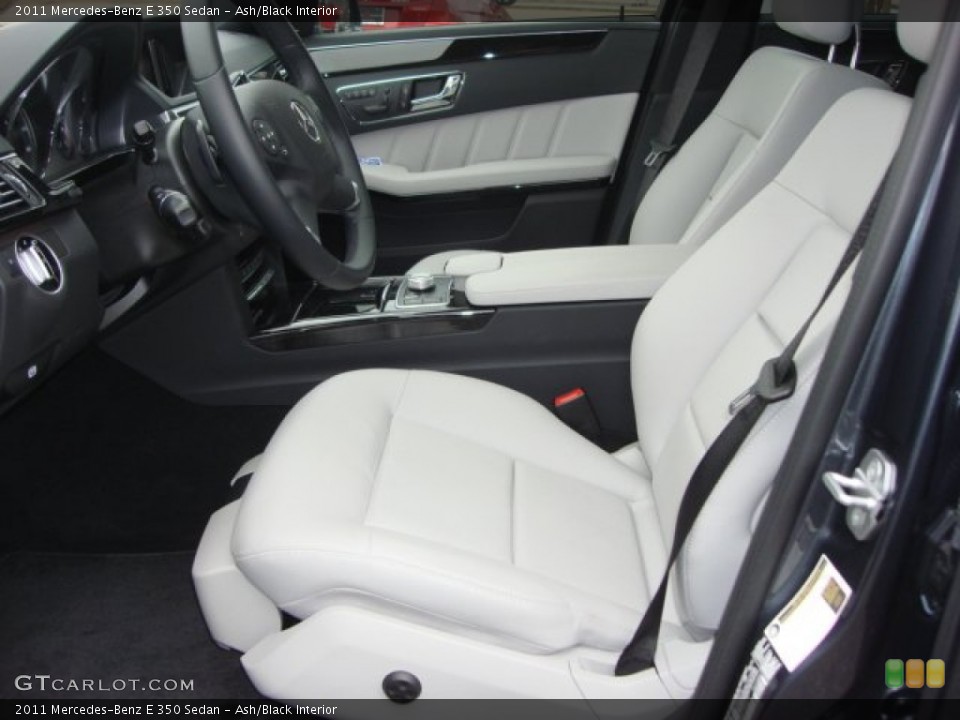 Ash/Black Interior Photo for the 2011 Mercedes-Benz E 350 Sedan #61139660