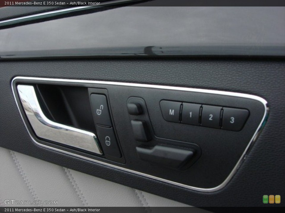 Ash/Black Interior Controls for the 2011 Mercedes-Benz E 350 Sedan #61139699